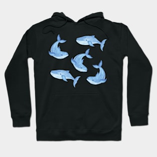 Blue Whales Hoodie